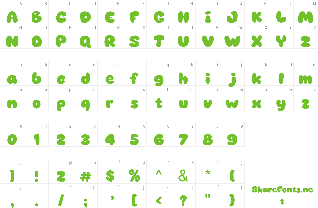 Font Coco Chamel preview